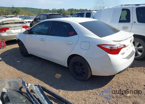 2016 Toyota Corolla S W/Special Edition Pkg from USA, damaged, VIN 2T1BURHE4GC577812